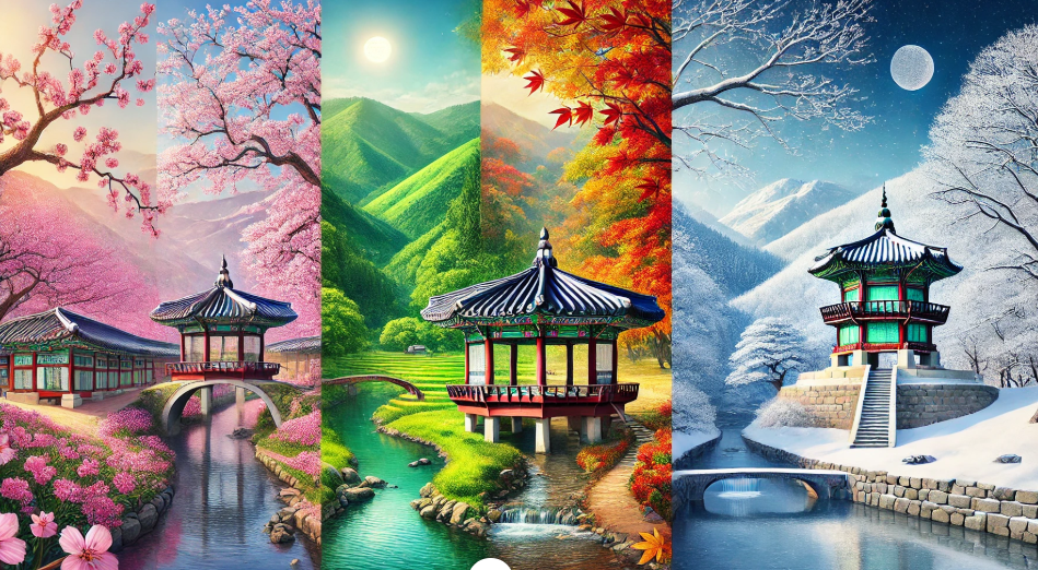 계절별 여행지 관련 사진