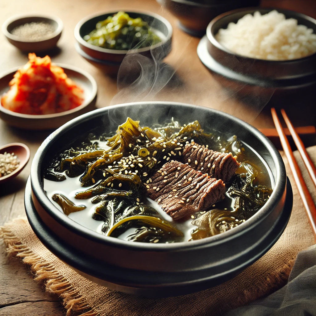 미역국의 역사와 의미