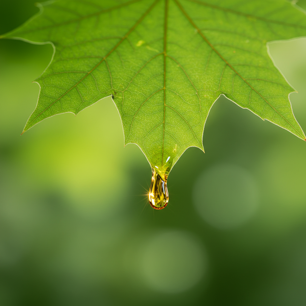 메이플 시럽의 천연 건강 효능