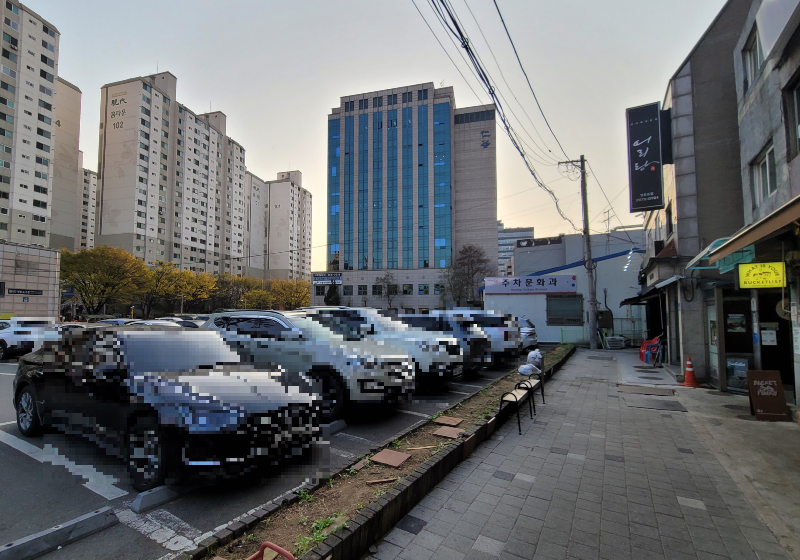 어리랑 앞 영등포구청역 환승 주차장