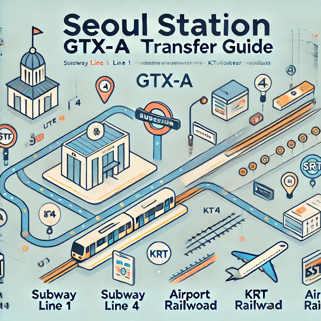 서울역 GTX-A 노선 정보