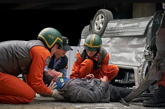 영화-소방관-자동차-사고