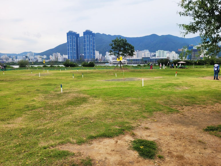 밀양 하남파크골프장 (주소: 경남 밀양시 하남읍 수산리 418-5번지 일원)