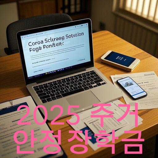 2025 주거안정장학금 신청