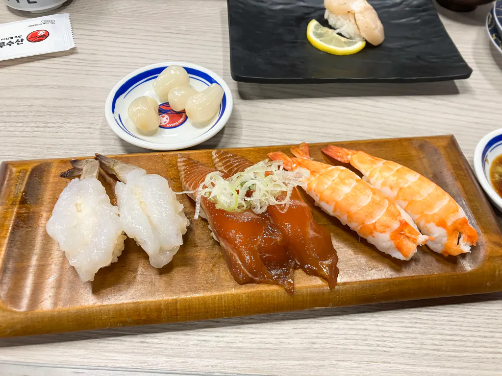 부산 해운대 중동 ❘ 다이마루수산 이마트 해운대점 - 장보고 들르기 좋은 회전초밥 5