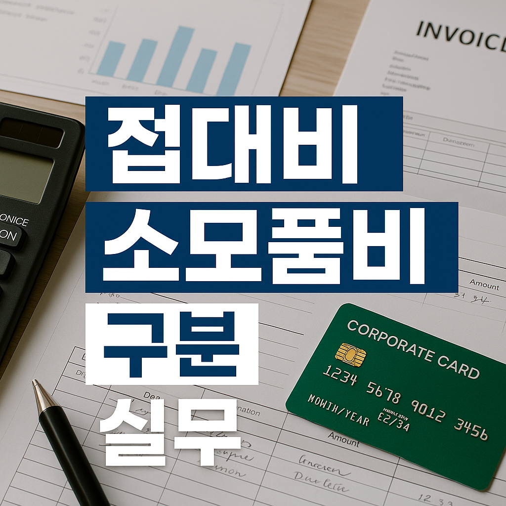 접대비 소모품비 구분