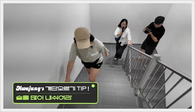 최화정 계단오르기 방법