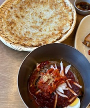 감자전-코다리막국수