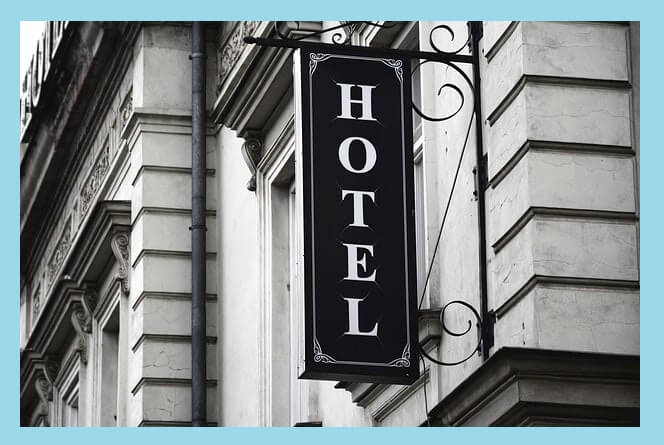 숙박-호텔-간판