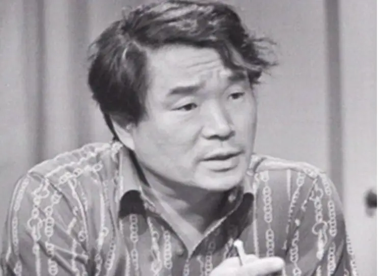 수산반장-수사반장 원작에 출연했던 안상수 흑백사진