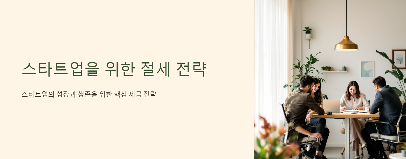 IT 스타트업을 위한 절세 전략