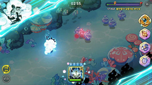 젬스톤 장착 시 스킬 효과 (블랙펄)