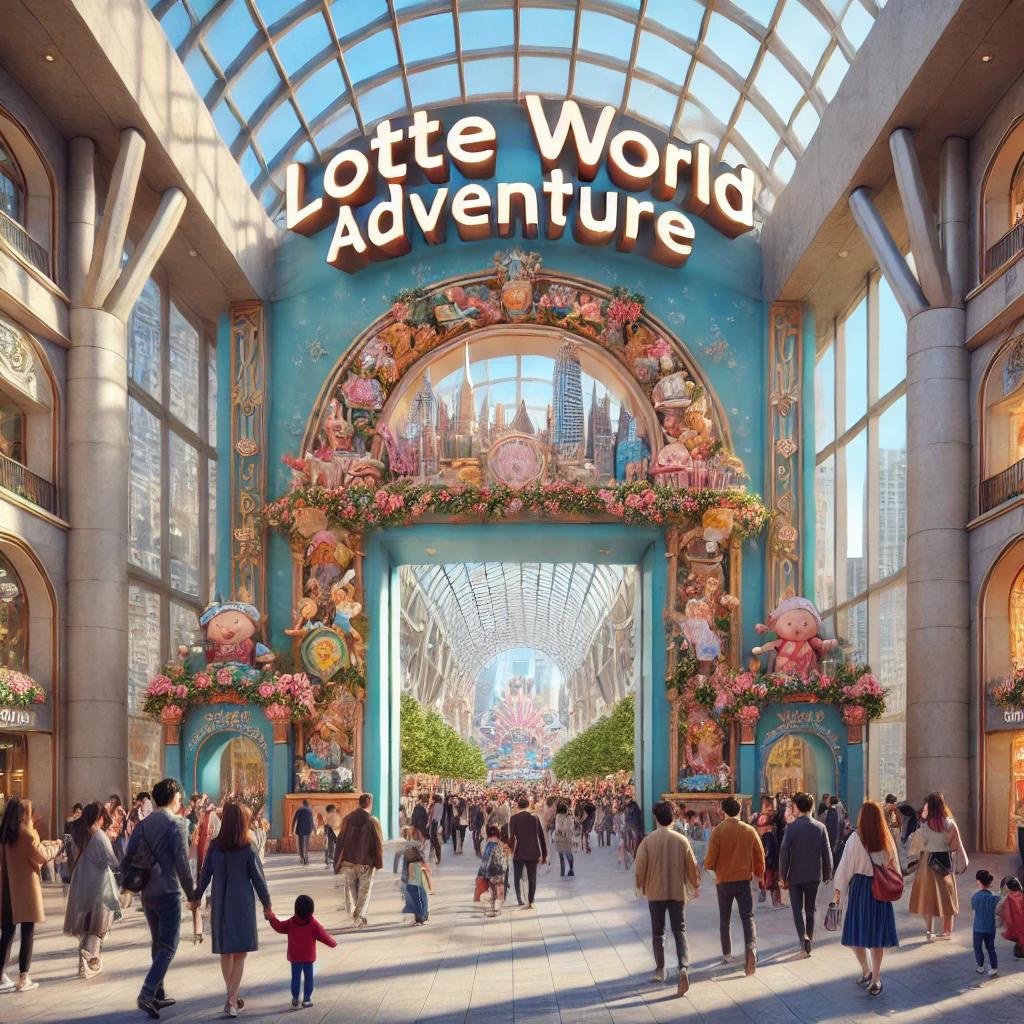롯데월드 어드벤처 입구