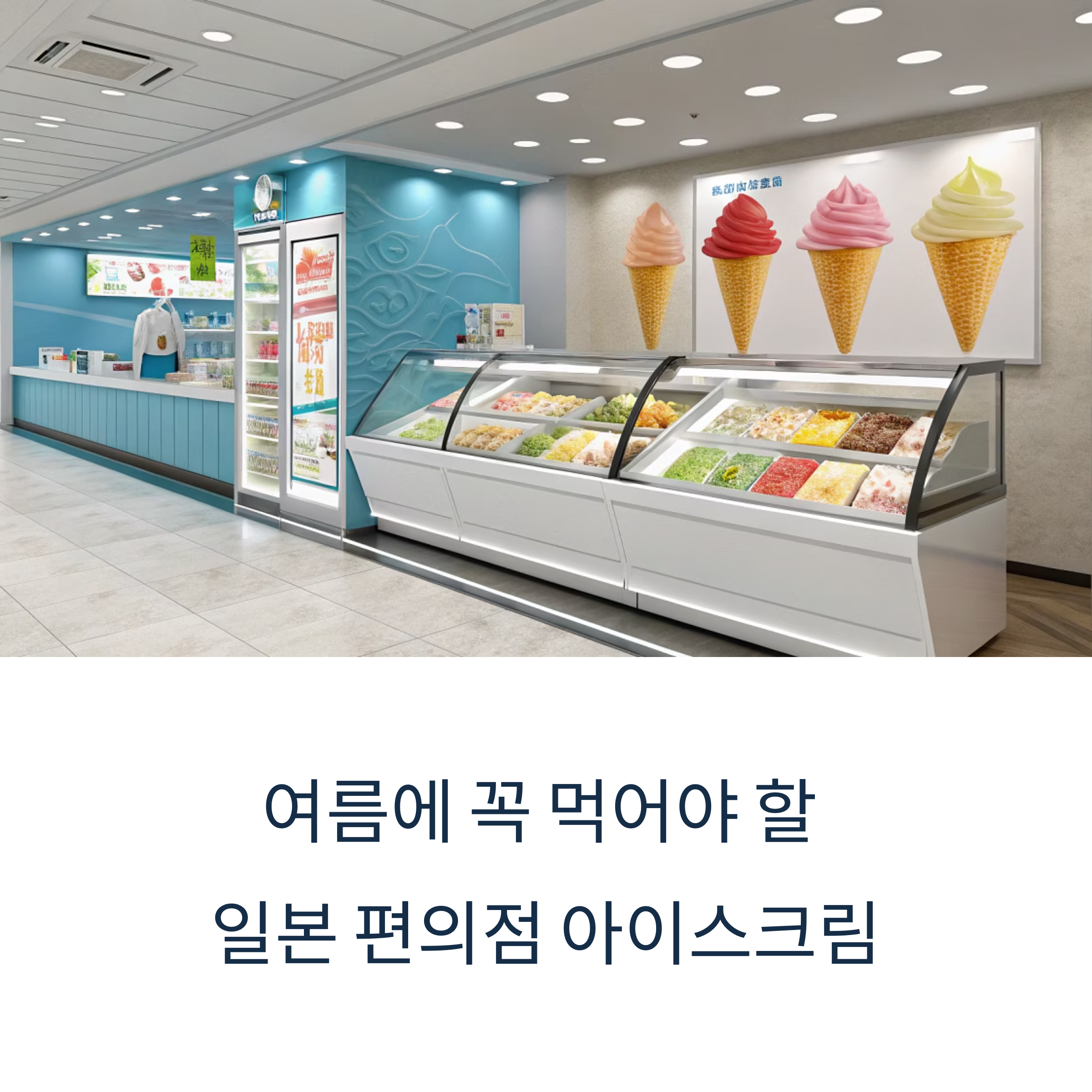 여름에 꼭 먹어야 할 일본 편의점 아이스크림