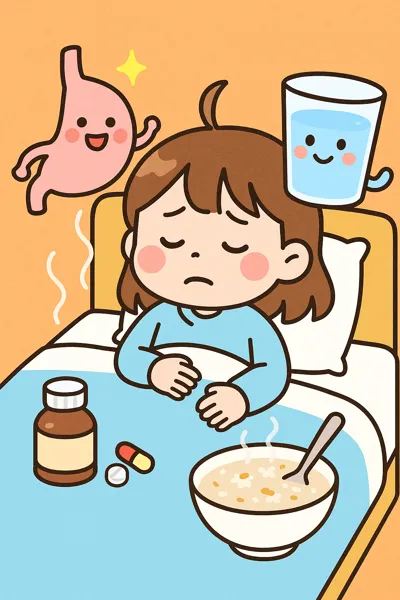 장 건강 회복을 위한 집중 관리 모습