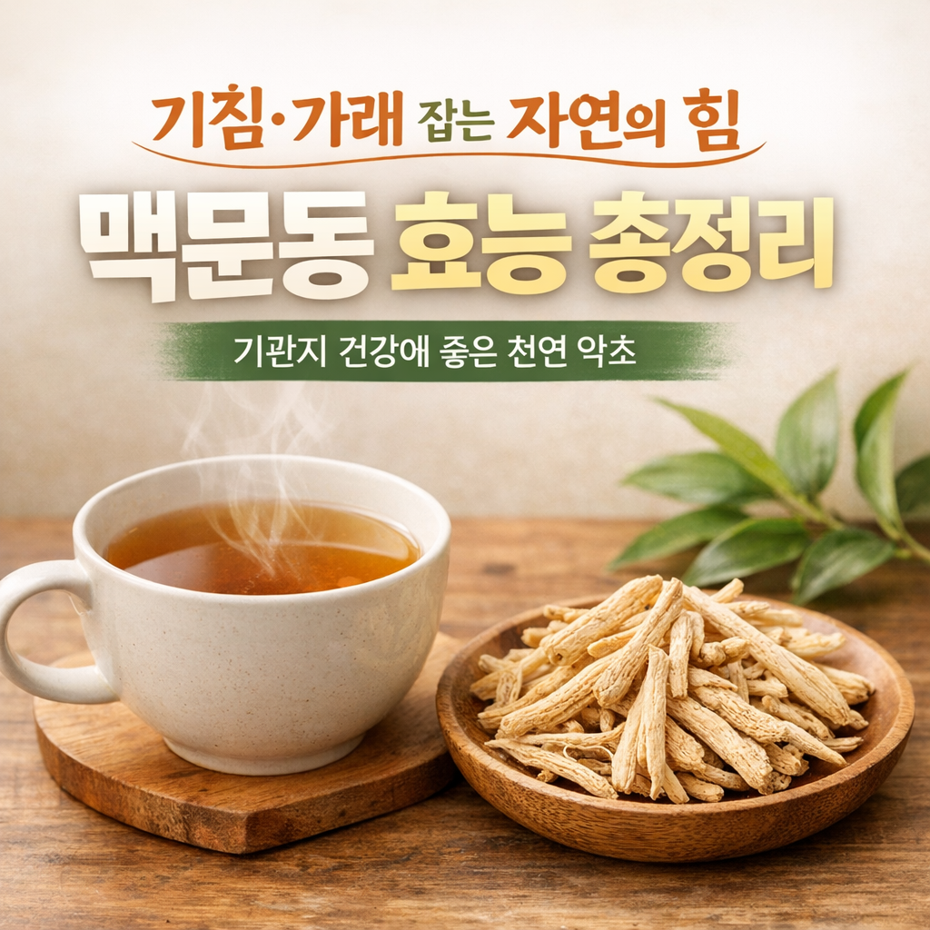 맥문동 효능과 부작용 총정리 기관지에 좋은 이유와 올바른 섭취법