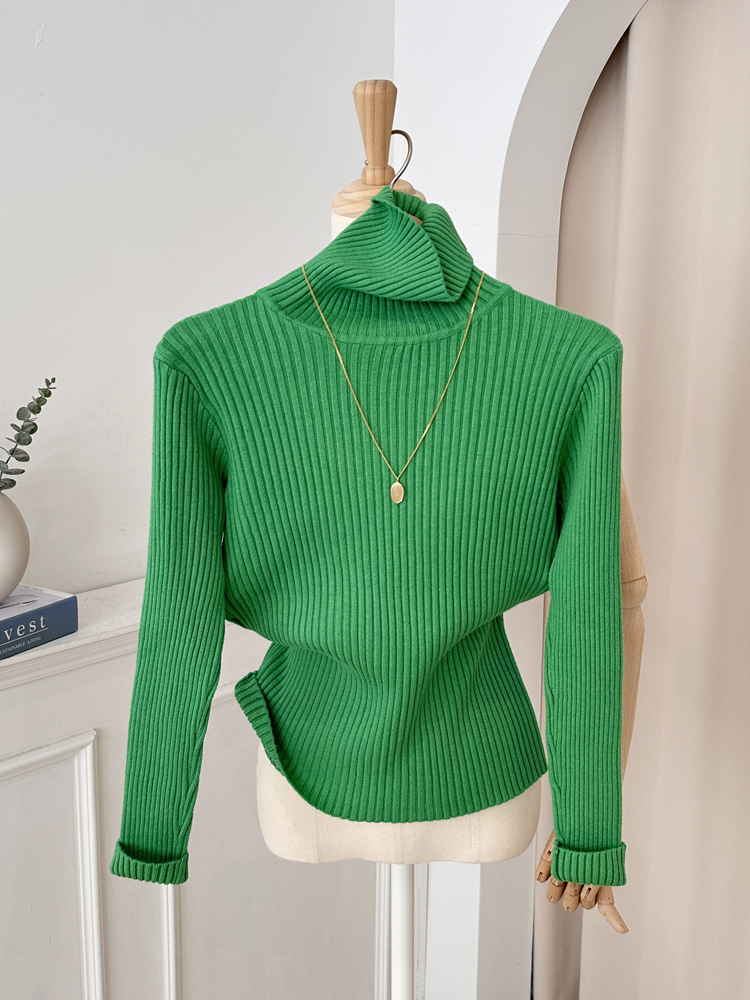 IMI 딜러브 골지 터틀넥 니트