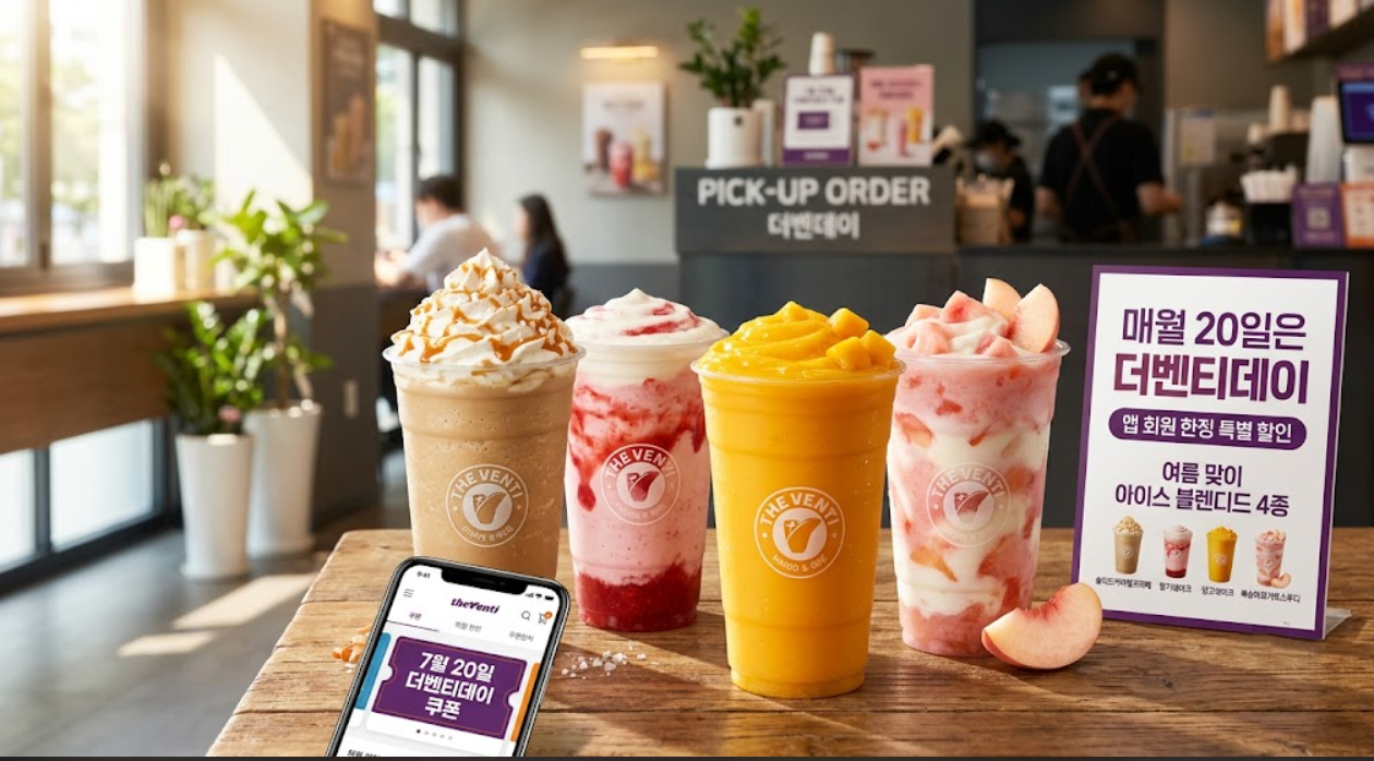 더벤트데이 (앱 프로모션, 아이스 블렌디드, 락인 전략)