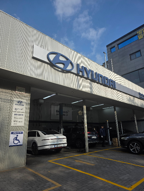 현대 블루핸즈 방문