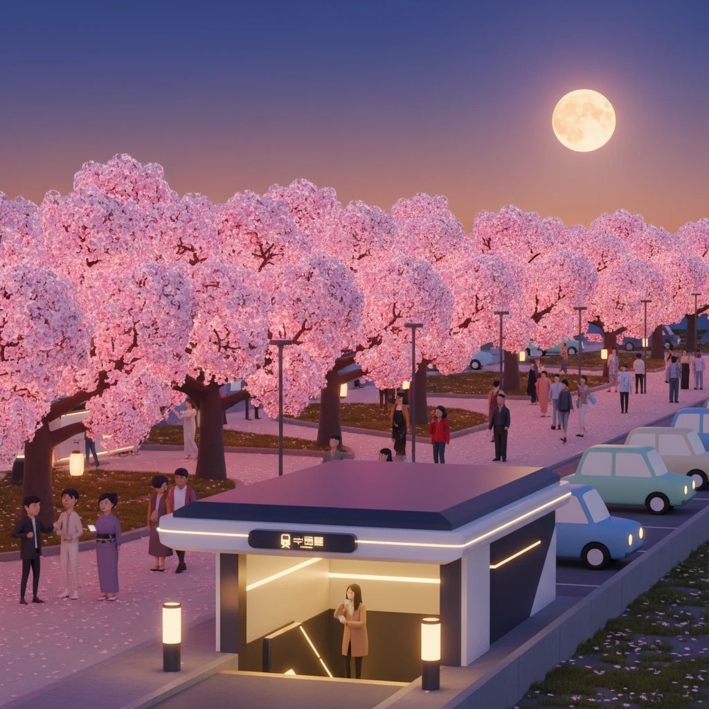 2026년 과천 봄나들이를 위한 벚꽃..