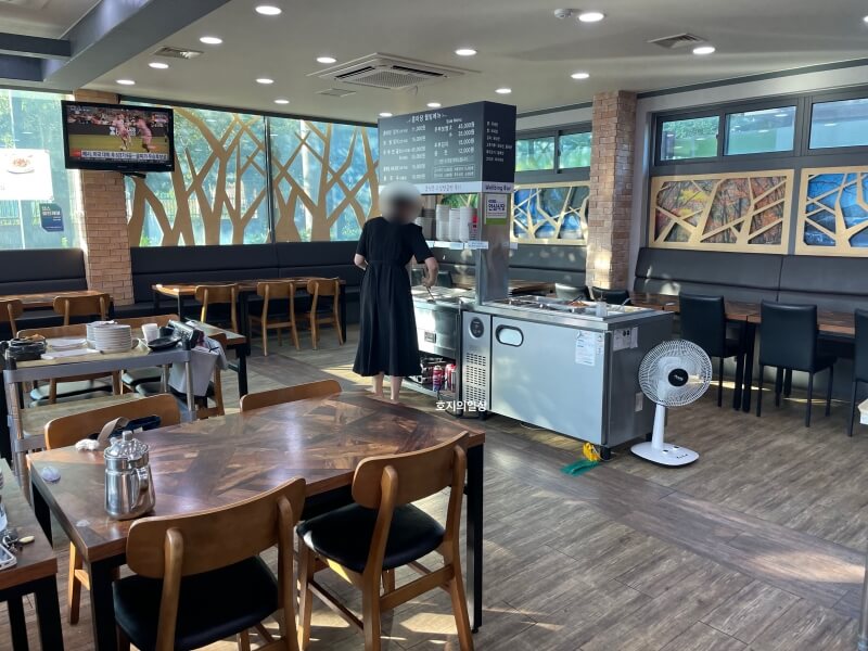 수원 광교산 두부요리 콩요리 맛집 콩마당 - 내부