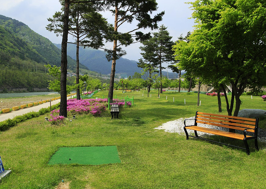 강원도 정선 녹송파크골프장 소개