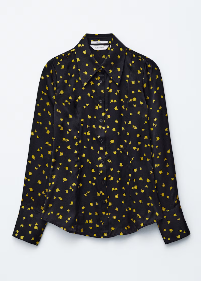 친밀한 리플리 (72회) 주영채 이효나 옷 앤아더스토리즈 플라워 셔츠 블라우스