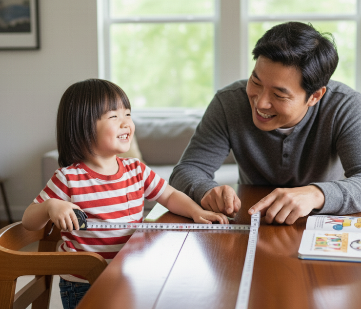 부모와 숫자놀이