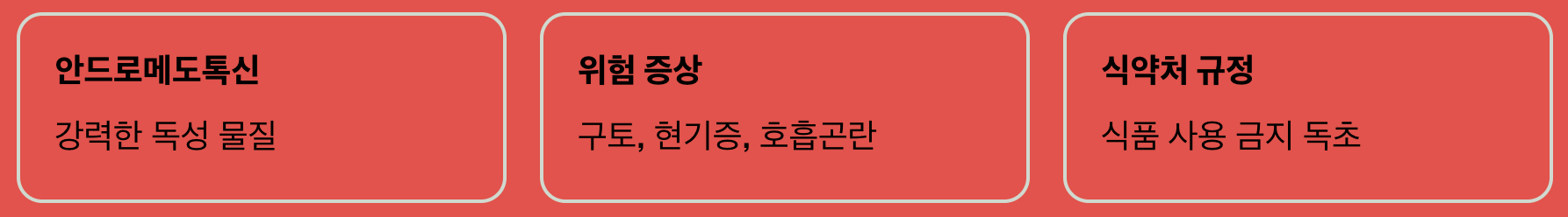 가장 중요한 진실, '독'을 품은 약초