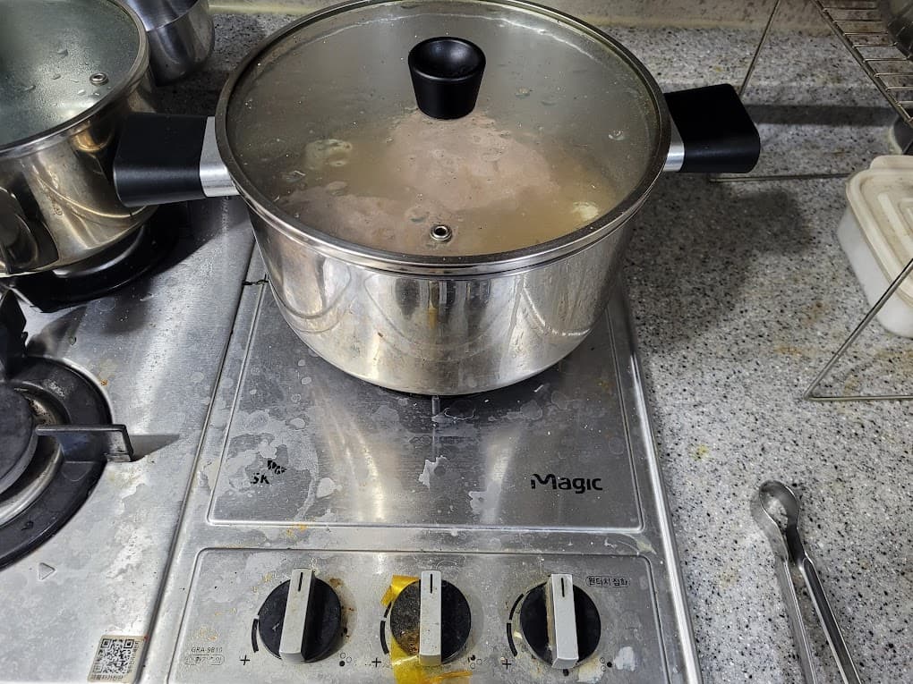 레스트 중인 수육