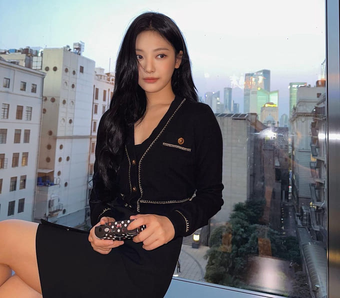 에스파 닝닝 사복