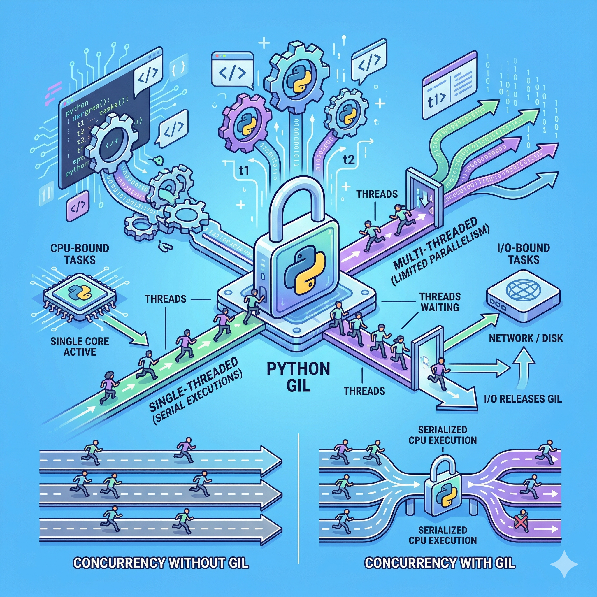 GIL(Global Interpreter Lock)