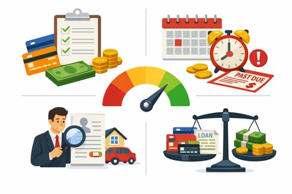 신용점수 계산 방식과 평가 항목 구조 설명14