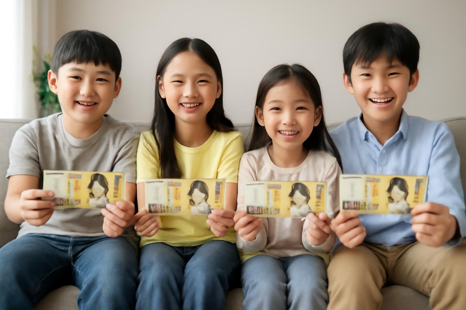 민생회복지원금 아이들