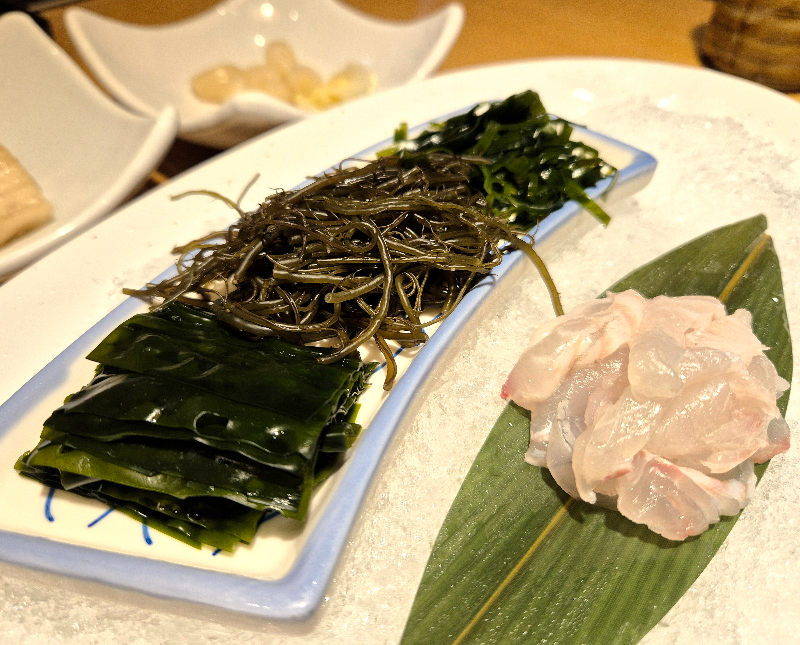 긴자 회모둠 도미 참치 연어 광어