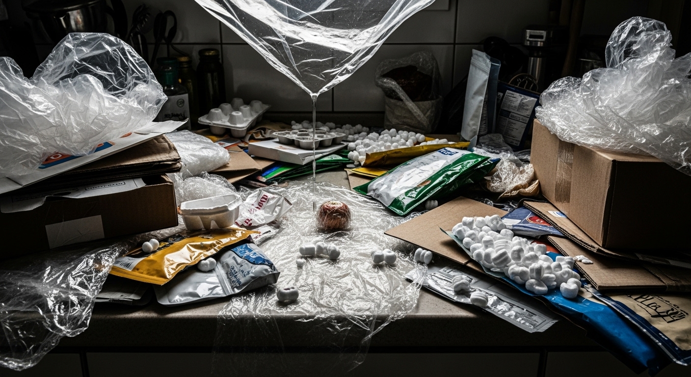 쓰레기 폭탄 해체! 온라인 쇼핑 포장재