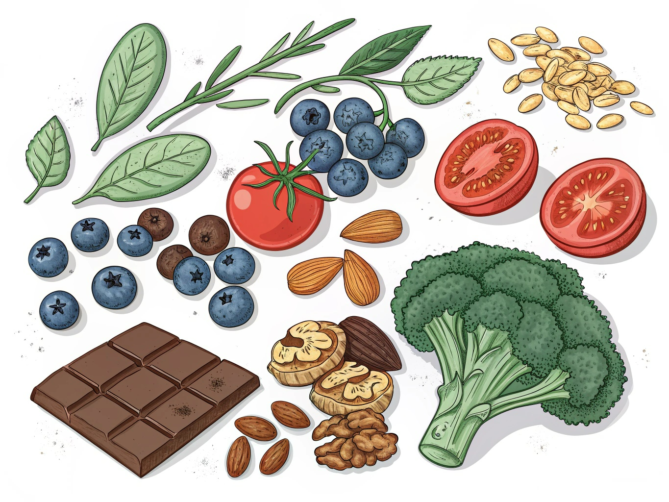 항산화노화방지에 좋은음식