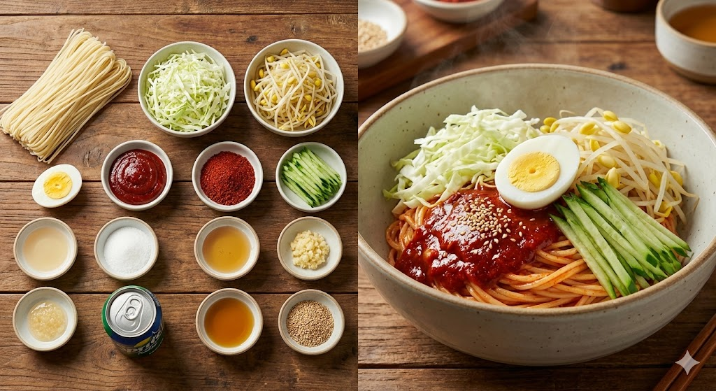 쫄면 황금레시피