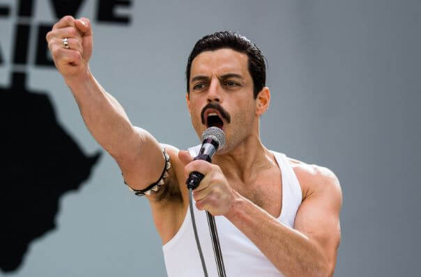 보헤미안 랩소디, 프레디 머큐리가 노래 부르는 모습