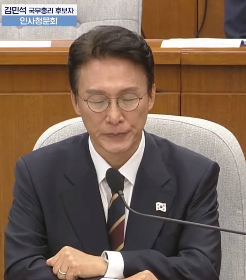 김민석 국무총리 후보자 인사청문회, 배추 농사 해명 논란 속 파행 종료