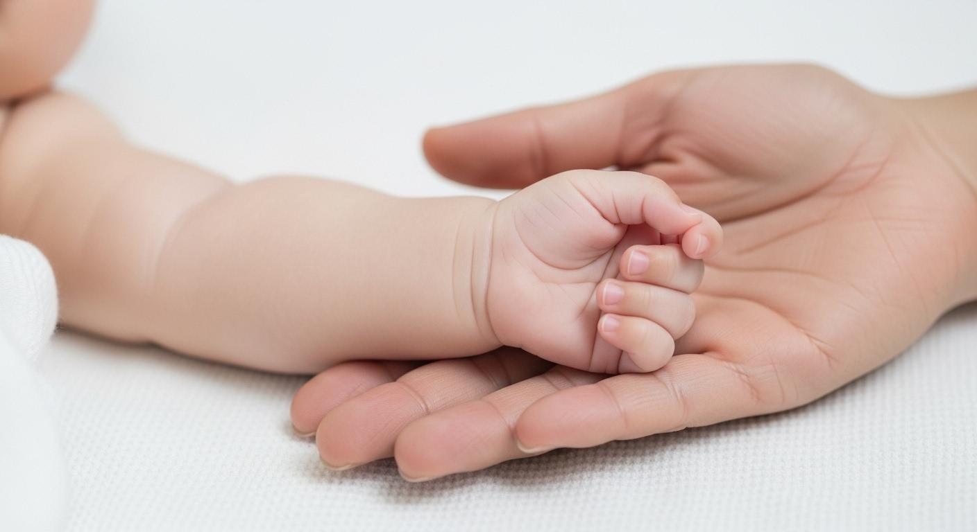 아기 피부 하얘지는법