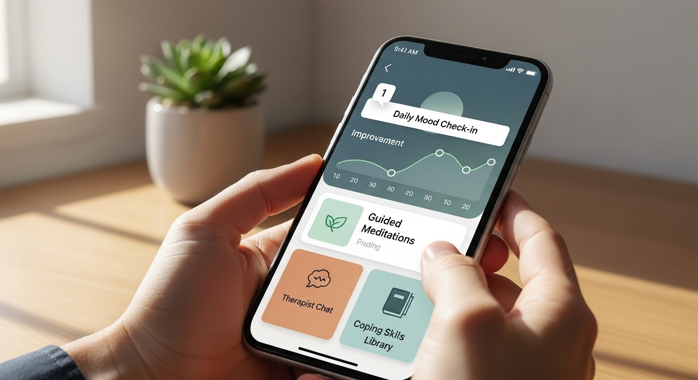 인기 정신건강 앱 TOP5 비교