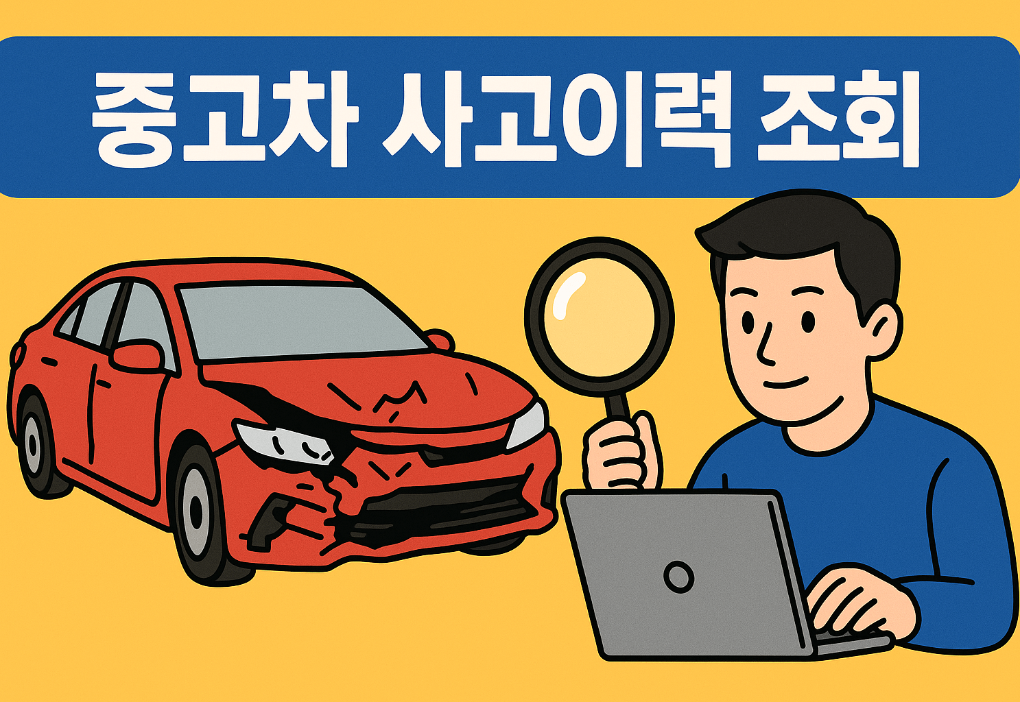 중고차 사고이력 조회