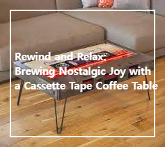 Cassette Tape Coffee Table