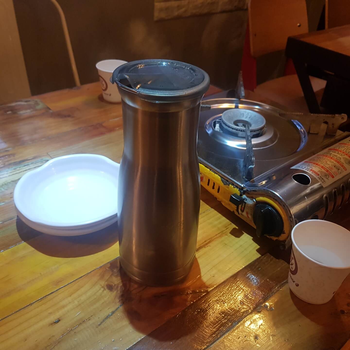 강동구 천호역 맛집 더식당 리뷰 가성비 쭈꾸미 피자 칼국수 맛집