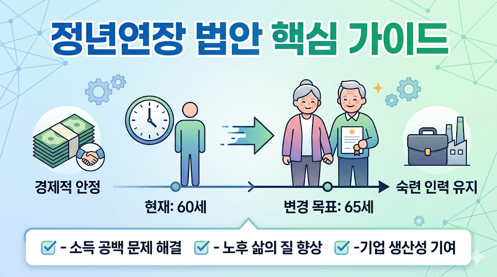 정년연장 번안 핵심 가이드