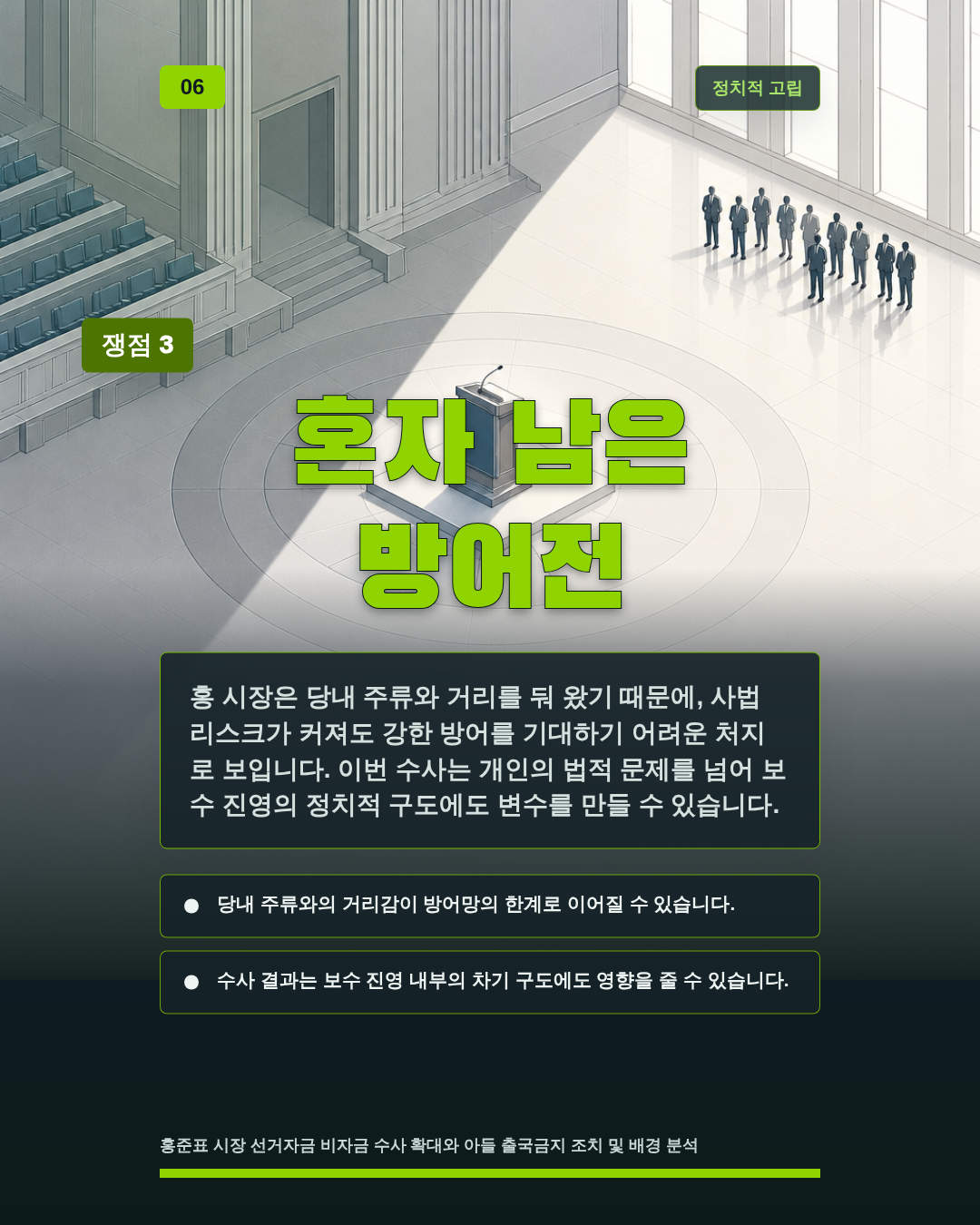 혼자 남은 방어전