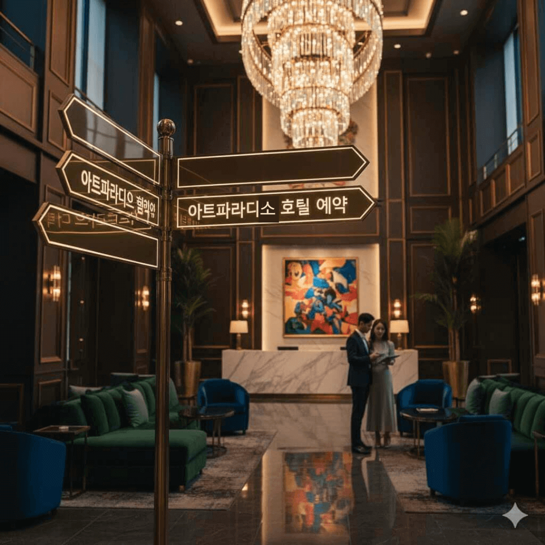 아트파라디소 호텔 예약