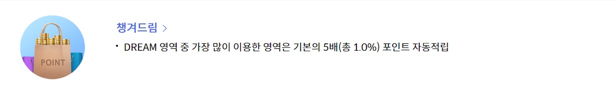 신한카드 딥드림 체크카드