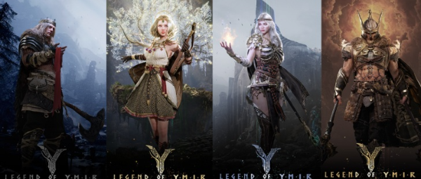 레전드 오브 이미르 캐릭터 사진